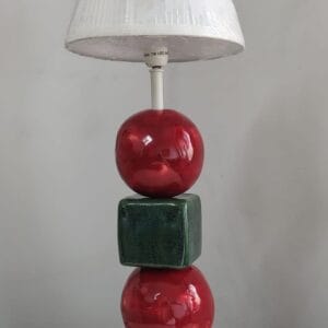 Lampa ceramiczna "Klocki i Piłki"