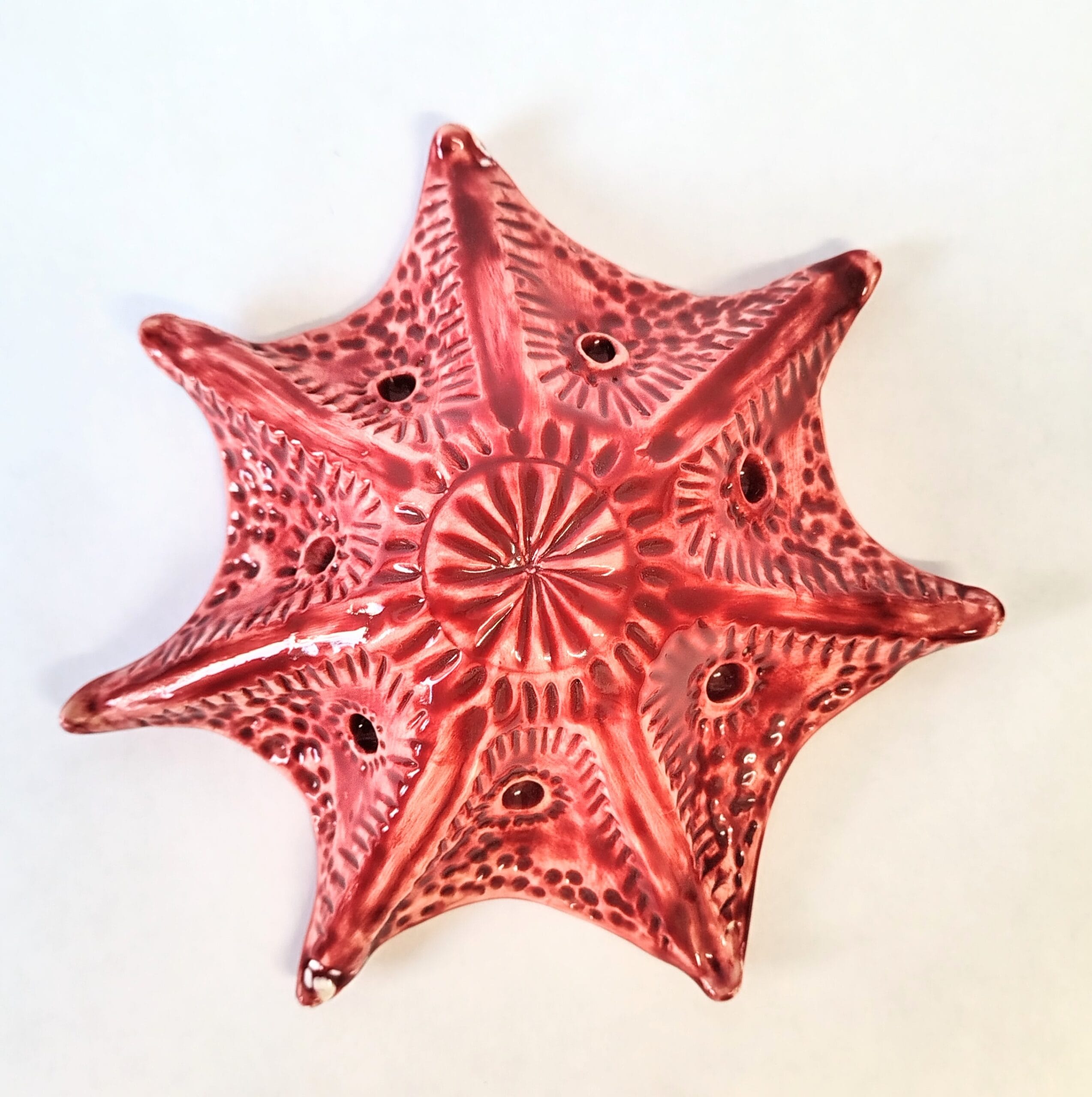 Świecznik ceramiczny "Morska Gwiazda" - obrazek 2