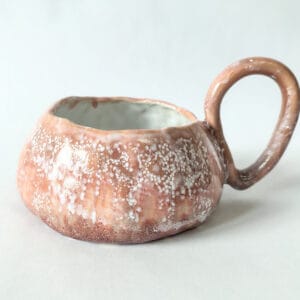 Kubek artystyczny "Różowy"