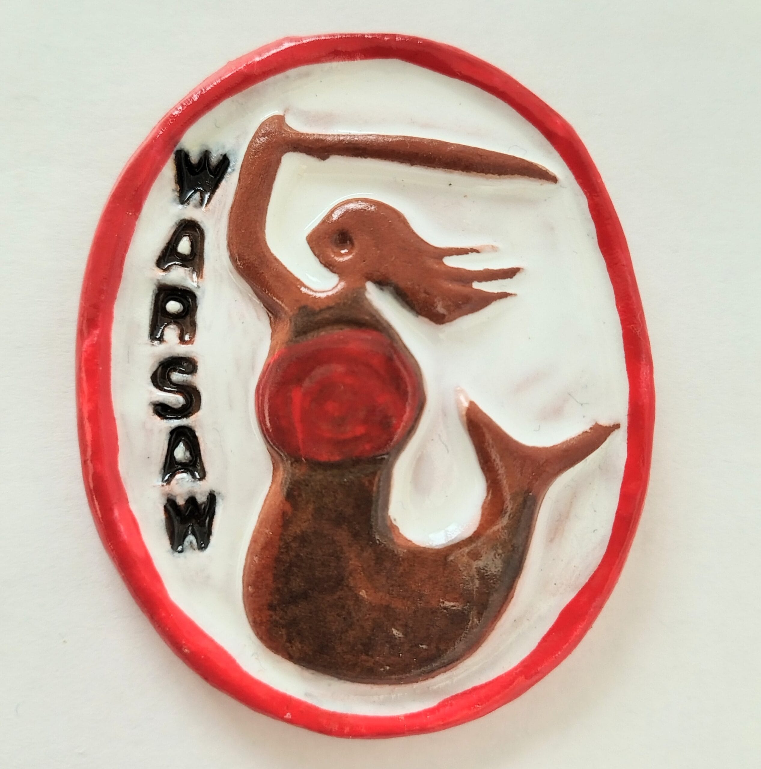 "Warszawska Syrenka" Magnes - obrazek 2